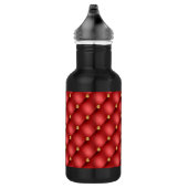 Bouteille d'eau Tufted Diamond Rouge Or (Droite)