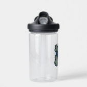 Bouteille D'eau Tui et La, Push et Pull, Océan et Lune (Avant)