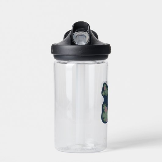 Bouteille D'eau Tui et La, Push et Pull, Océan et Lune (Avant)