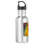 Bouteille d'eau Tulipe Jaune (Dos)