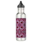 Bouteille D'eau Tulipe rose Ikat aussi (Droite)