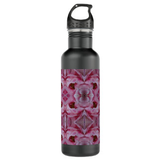 Bouteille D'eau Tulipe rose Ikat aussi