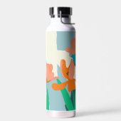 Bouteille D'eau Tulipes d'abricot Blocs de couleurs modernes artis (Gauche)