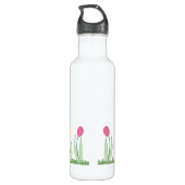 Bouteille D'eau Tulipes de ressort (Dos)