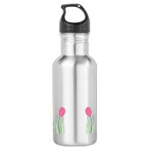 Bouteille D'eau Tulipes de ressort (Dos)
