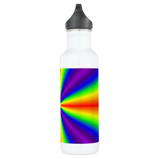 Bouteille D'eau Tumbler en verre arc-en-ciel (Droite)
