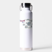 Bouteille d'eau Tumbler isolée (Avant)