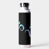 Bouteille D'eau Turquoise Marbré Om (Gauche)