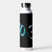 Bouteille D'eau Turquoise Om (Gauche)