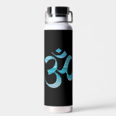 Bouteille D'eau Turquoise Om (Arrière)