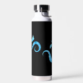 Bouteille D'eau Turquoise Sparkle Om (Gauche)