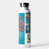 Bouteille d'eau - Turtle Swim - Buellton.Art (Gauche)