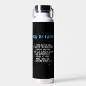 Bouteille D'eau Tutoriel de Twerking - PAS! (Avant)