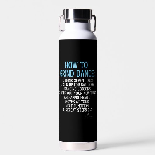 Bouteille D'eau Tutoriel Grind Dancing - PAS! (Avant)