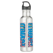 Bouteille D'eau Tuvalu Drapeau patriotique (Dos)