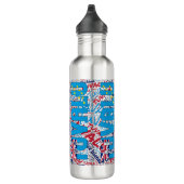 Bouteille D'eau Tuvalu Drapeau patriotique (Droite)