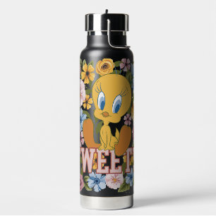 Bouteille D'eau TWEETY™ Broderie Florale Graphique