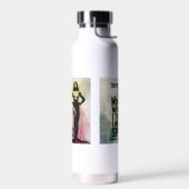 Bouteille D'eau Typographie moderne Gras Artiste Féministe (Gauche)