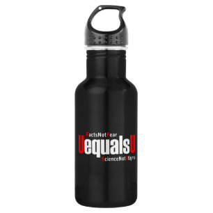 Bouteille D'eau UEqualsU VIH Faits Pas peur Science Pas Stigmatism