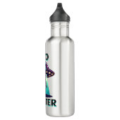 Bouteille D'eau UFO Hunter | Ai Art avec UFO et Alien (Droite)