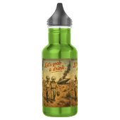 Bouteille D'eau UFO Roswell 40-50s (Gauche)