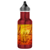 Bouteille D'eau UFO Roswell 40-50s (Droite)