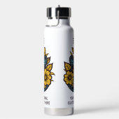 Bouteille D'eau Ukulele de texte et de couleur personnalisée (Évier)