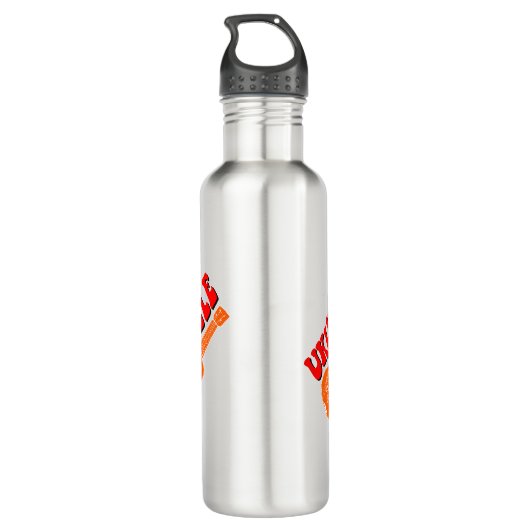 Bouteille D'eau Ukulele Texte Super (Dos)