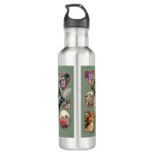 Bouteille D'eau Ultimate 19 Family Photos Retro Frame Collage (Dos)