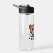 Bouteille D'eau Ultra Cute Kitten I Love Cats (Droite)