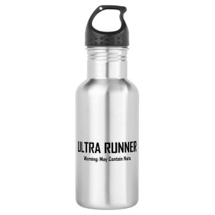 Bouteille D'eau Ultra Runner, Avertissement Peut Contenir Des Nuts