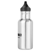 Bouteille D'eau Ultra Runner, Avertissement Peut Contenir Des Nuts (Droite)
