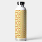 Bouteille D'eau un arrière - plan jaune et blanc avec un (Droite)