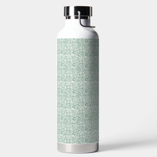 Bouteille D'eau un arrière - plan vert et blanc avec de petits feu (Droite)