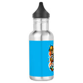 Bouteille D'eau Un astronaute boit du café - Caféine spatiale (Gauche)