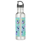 Bouteille D'eau Un astronaute lance une fusée spatiale (Dos)