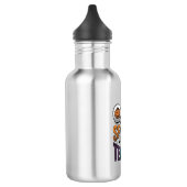Bouteille D'eau Un design vectoriel Halloween d'un professeur effr (Gauche)