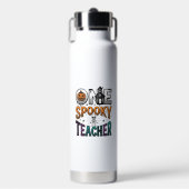 Bouteille D'eau Un design vectoriel Halloween d'un professeur effr (Salle de sport)