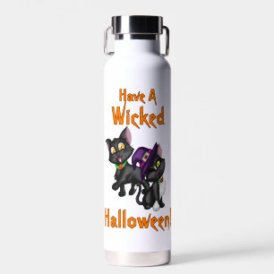 Bouteille D'eau Un Halloween méchant