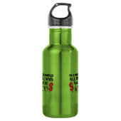 Bouteille D'eau Un monde parfait (Devant)