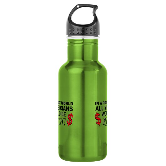 Bouteille D'eau Un monde parfait (Devant)