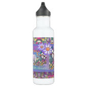 Bouteille D'eau Un paradis mauve (Droite)