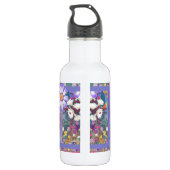 Bouteille D'eau Un paradis violet (Dos)