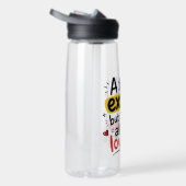 Bouteille D'eau Un peu plus mais tout amour Design mignon (Droite)