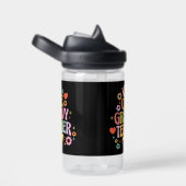 Bouteille D'eau Un professeur super cool (Arrière Complet)