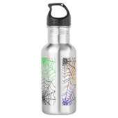 Bouteille D'eau Un simple Motif Web d'Halloween Spider (Dos)