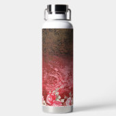 Bouteille D'eau un tableau rouge et noir avec un arrière - plan ro (Plage)