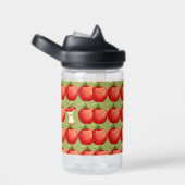 Bouteille D'eau Un tas de délicieuses pommes rouges (Arrière Complet)