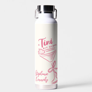 Bouteille D'eau Un Tini un peu plus vieux 30e anniversaire de Pink