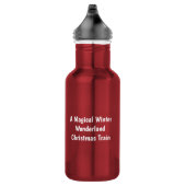 Bouteille D'eau Un train de Noël magique pour Wonderland (Droite)